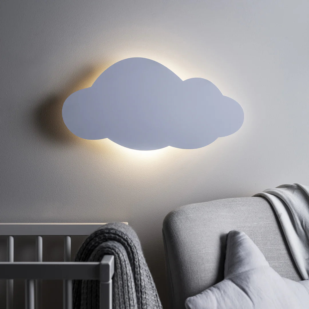 Wandlamp wolkensilhouet