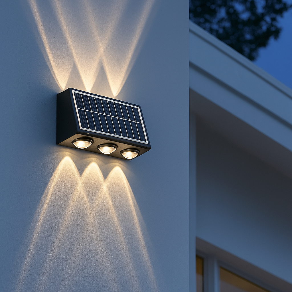 Suntrace - LED wandspot op zonne-energie