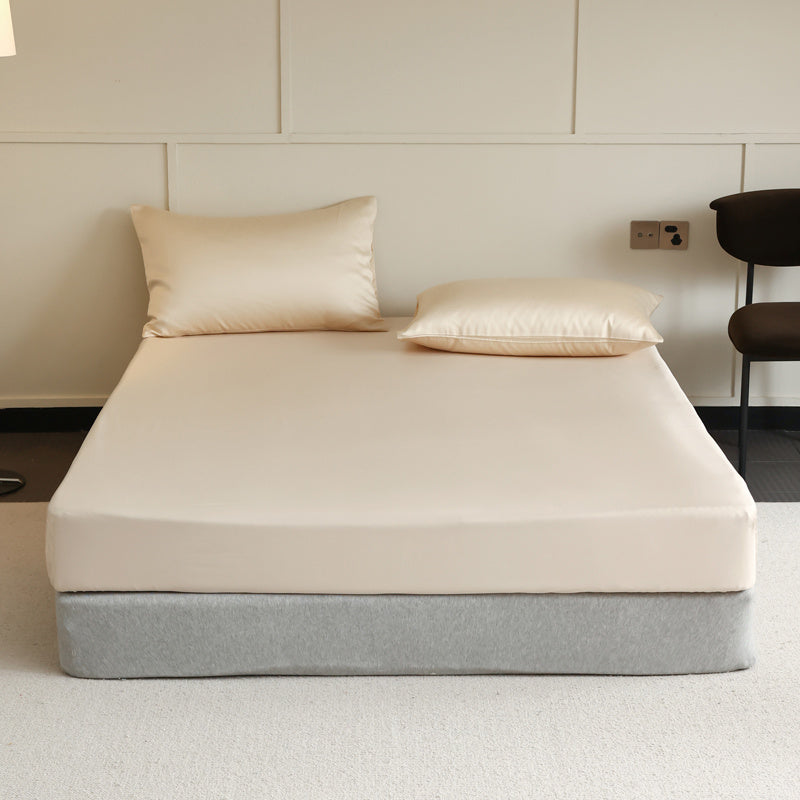 Loxen - Mulberry Silk Fitted Sheet with Elasticated Corners