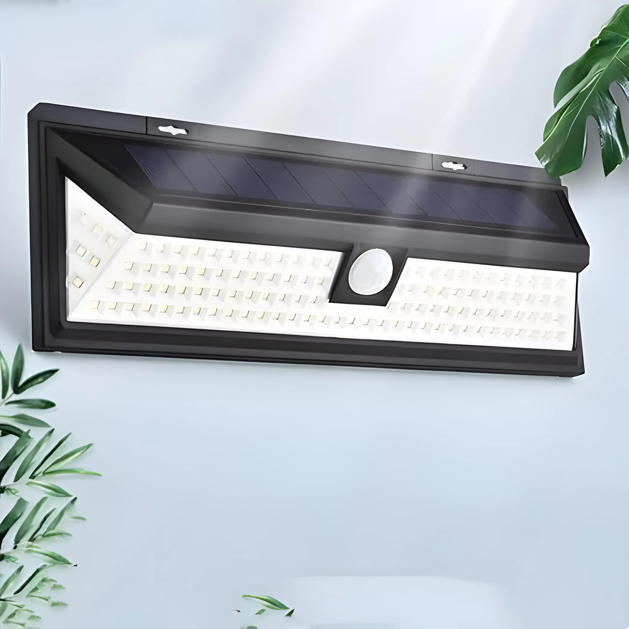 118 LED Solar Wandlamp voor de Schutting – 1000 Lumen Helderheid