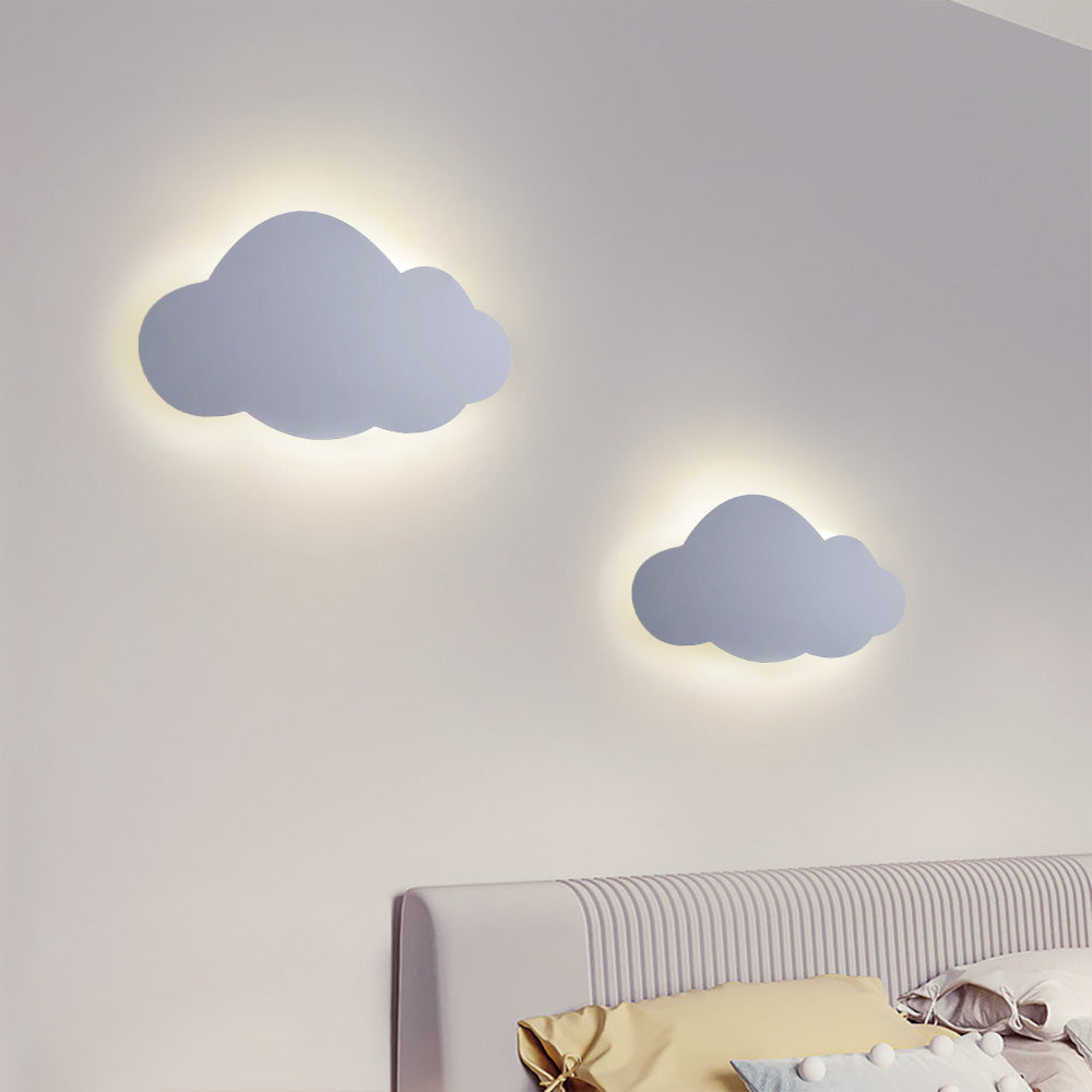 Wandlamp wolkensilhouet