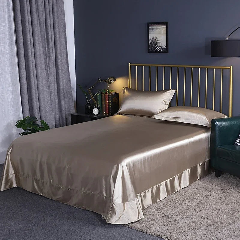 Selene - High-Quality Satin Bed Sheet Sets