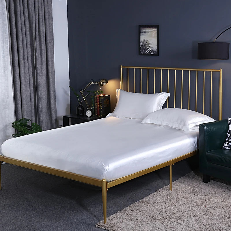 Lyris - Luxury Mulberry Silk Fitted Sheet Set