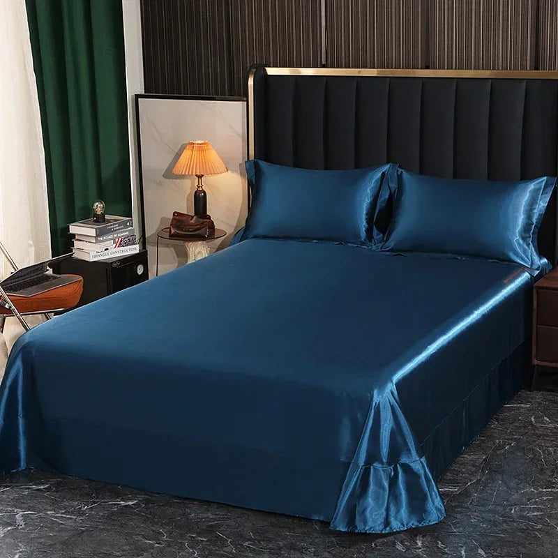 Selene - High-Quality Satin Bed Sheet Sets