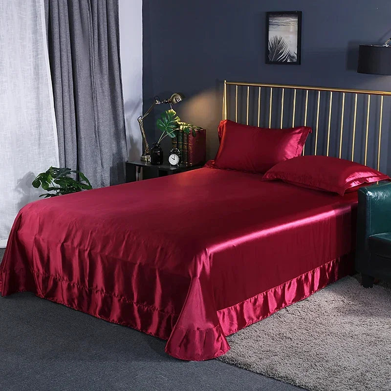 Selene - High-Quality Satin Bed Sheet Sets