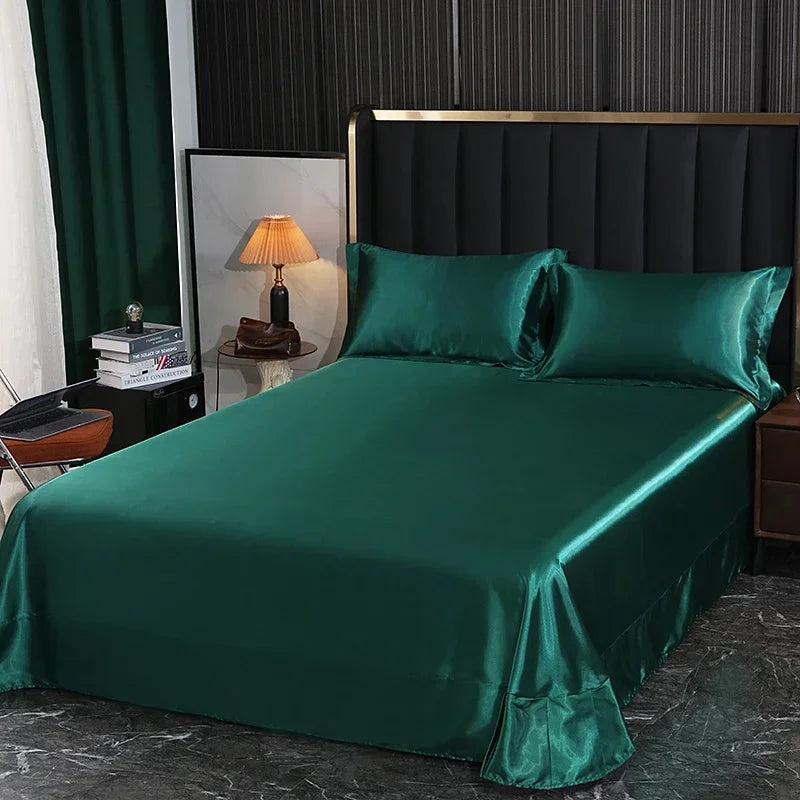Selene - High-Quality Satin Bed Sheet Sets