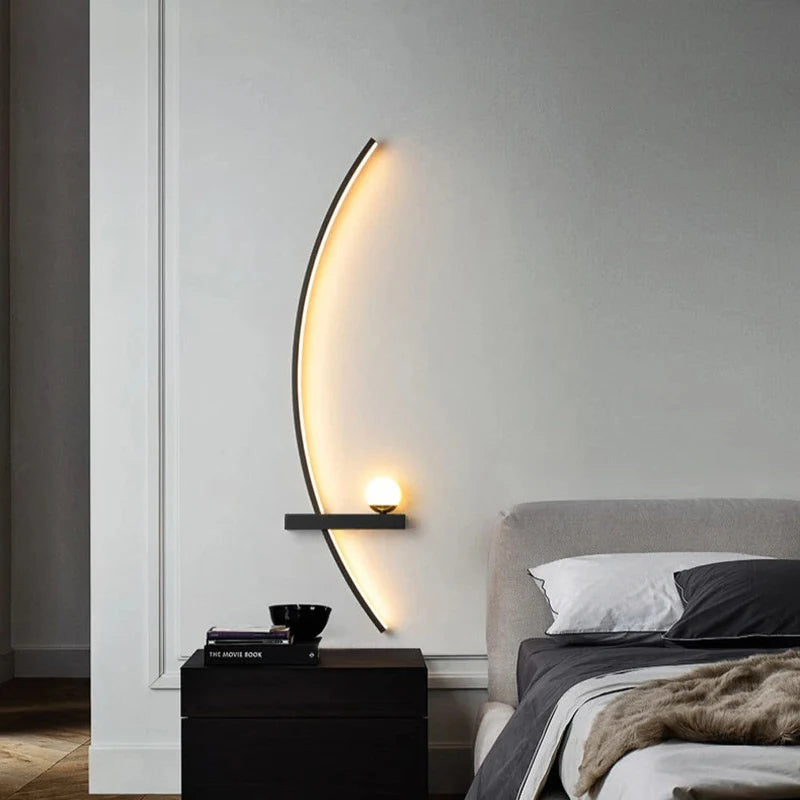 Lumosphere™ - Minimalistische LED-wandlamp