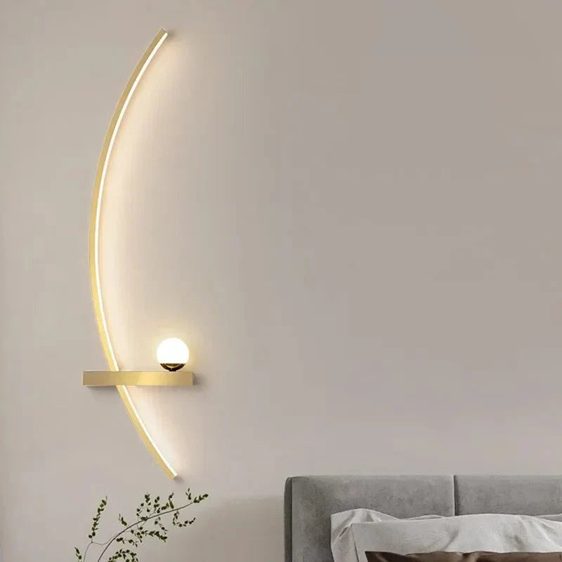 Lumosphere™ - Minimalistische LED-wandlamp