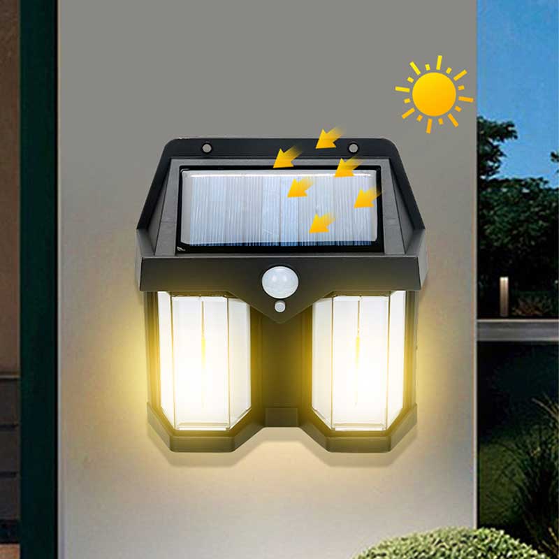 SuncrestDuo™ - IP65 Wandlamp op zonne-energie