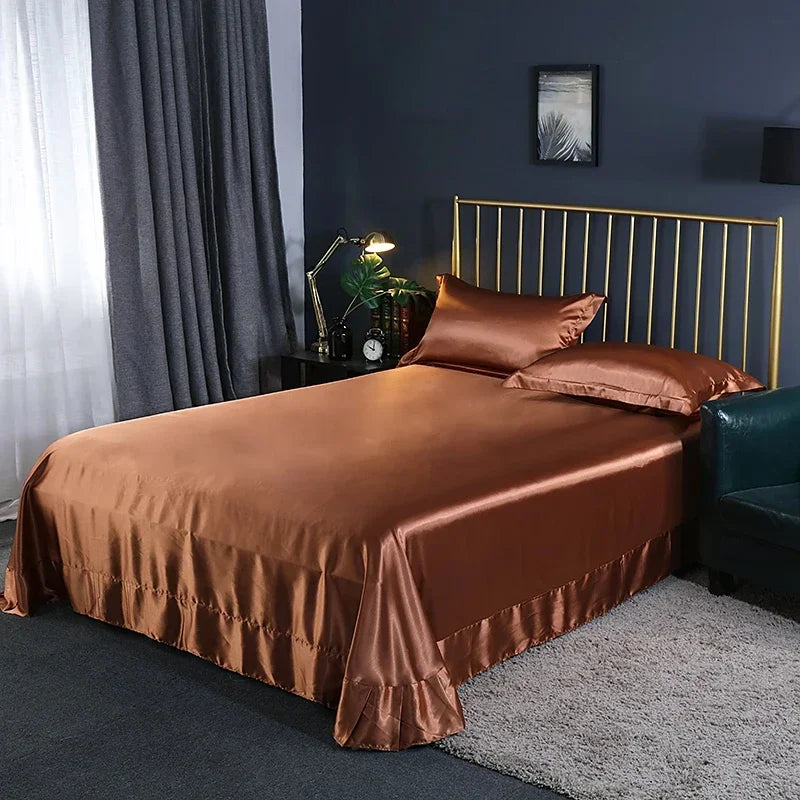Selene - High-Quality Satin Bed Sheet Sets