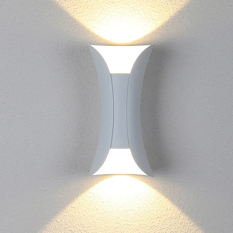 Lightwind™ - Waterdichte aluminium LED wandlamp voor buiten