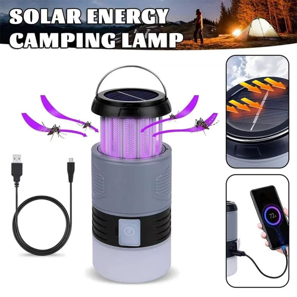 BuzzOff - Solar Powered UV Mosquito Lamp