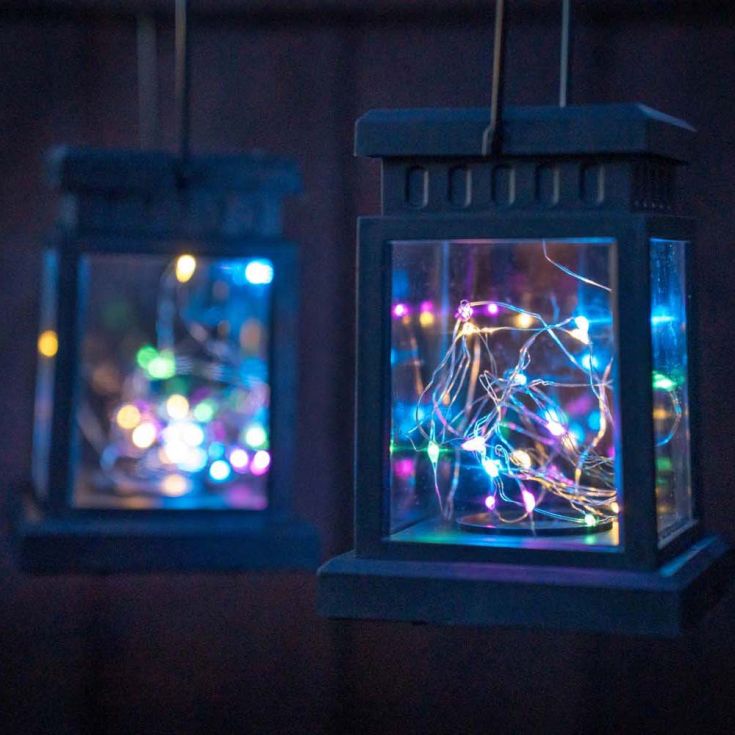 LumaJar – Set van 2 Solar Tafellantaarns