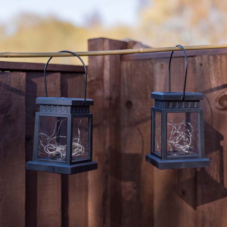 LumaJar – Set van 2 Solar Tafellantaarns