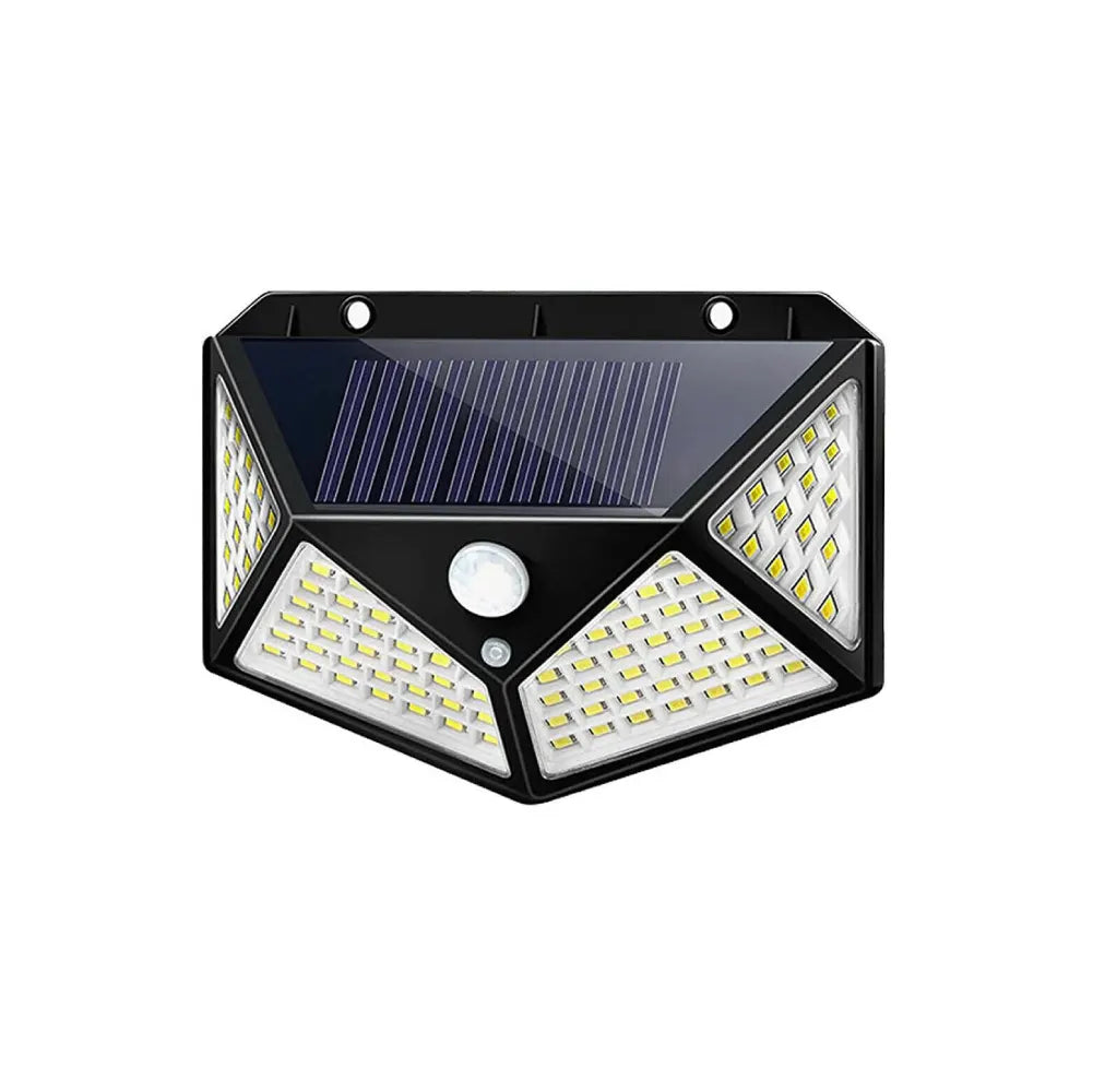 270° wide-angle solar PIR motion sensor light