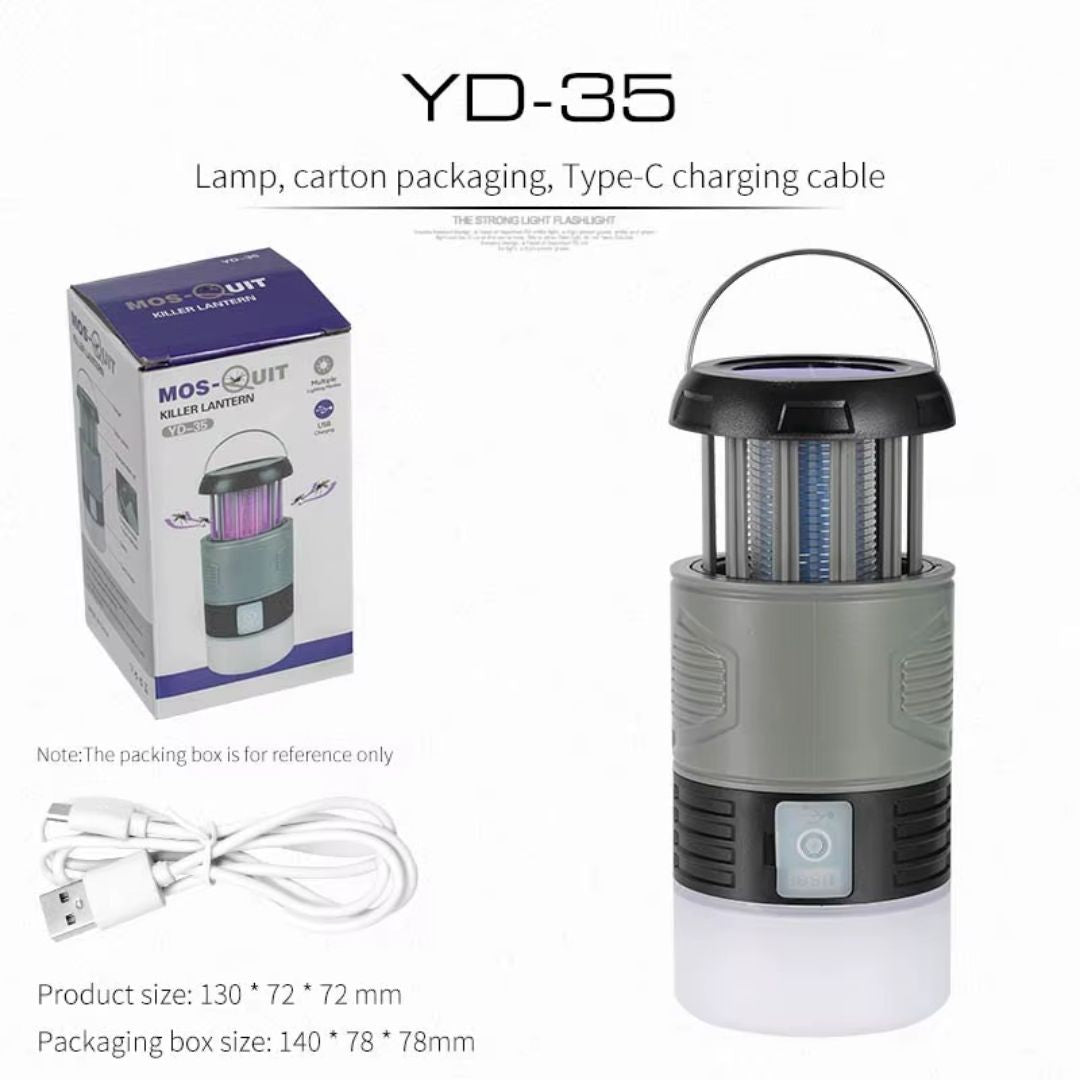 BuzzOff - Solar Powered UV Mosquito Lamp