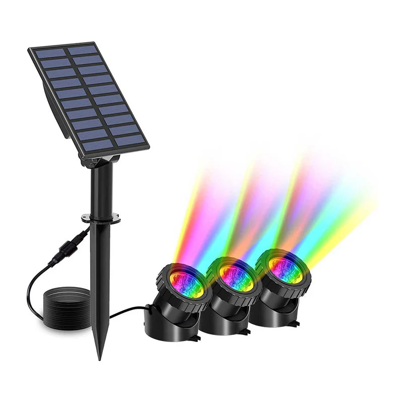 ColorWave™- RGB vijver- en zwembadverlichting op zonne-energie