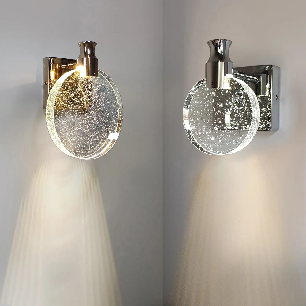GoldenCircle – Round Golden Wall Lamp