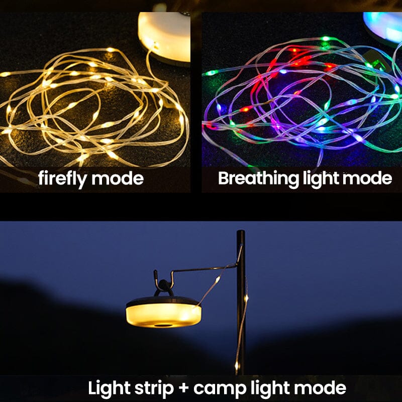 LuminTrail™ - 2-in-1 Portable Solar Floodlight