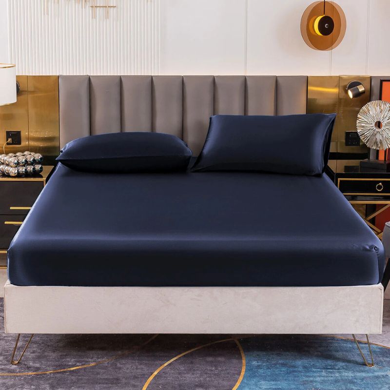 Luxury silk sheet set