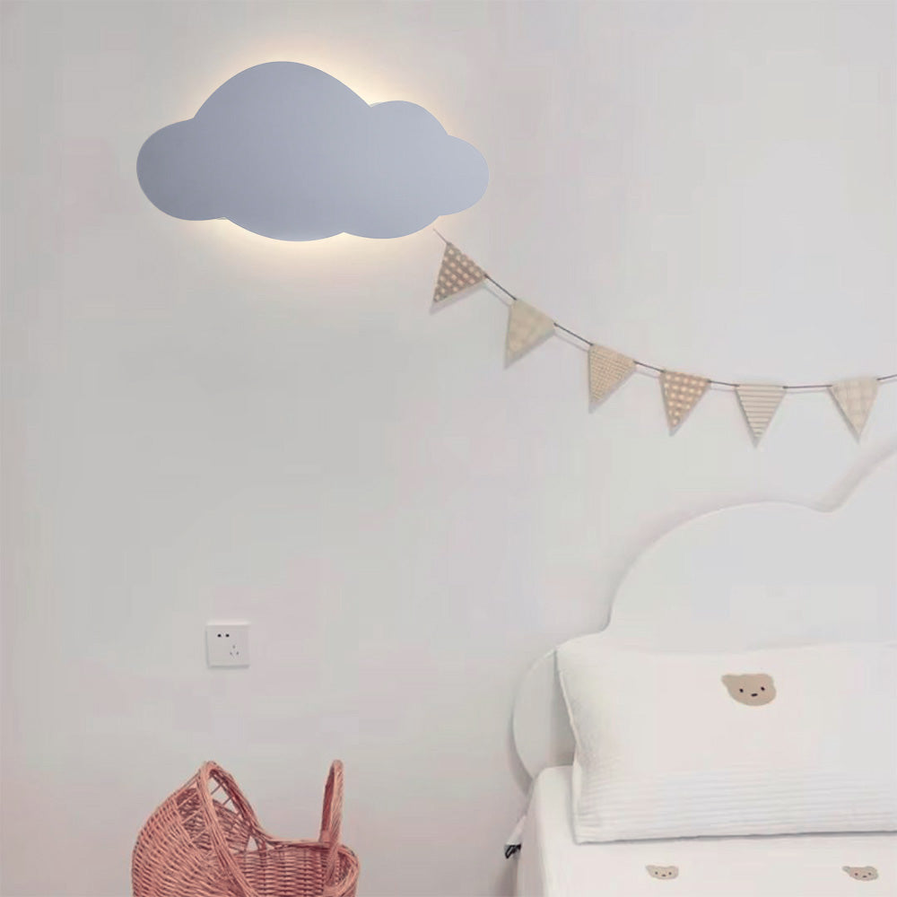 Wandlamp wolkensilhouet