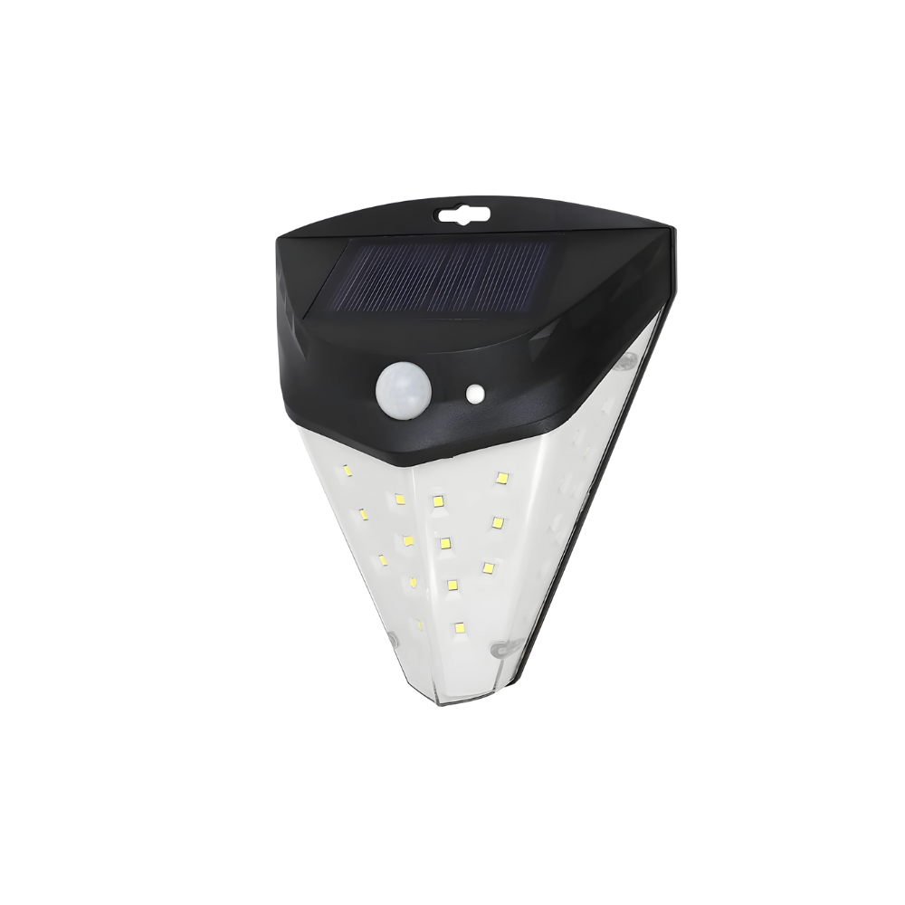 SolarLuxe - Solar Security Lights with 230° Illumination Angle