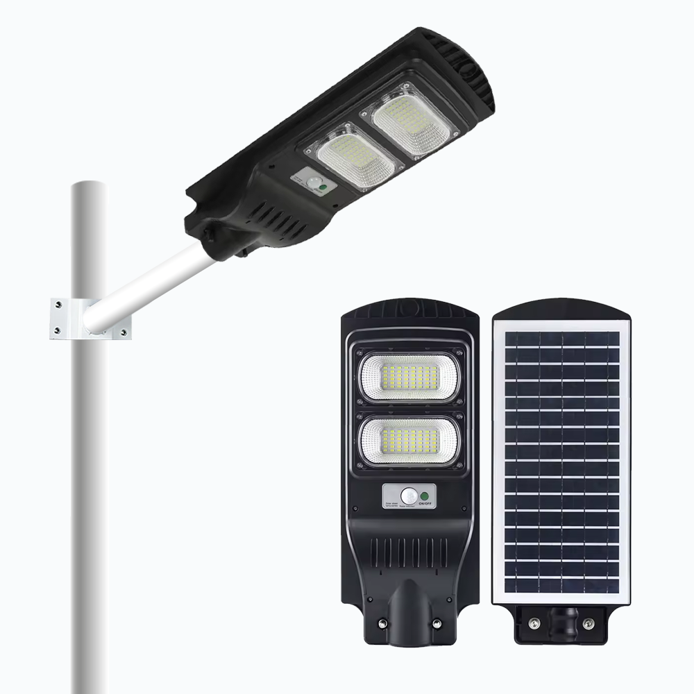 IlluminateSolarMega™ - 3 Lampen + 1 Gratis 300W/6000 Lumen Ultraheldere Straatverlichting op Zonne-energie