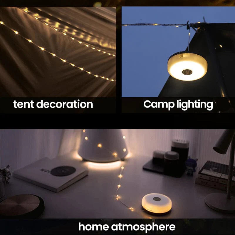 LuminTrail™ - 2-in-1 Portable Solar Floodlight