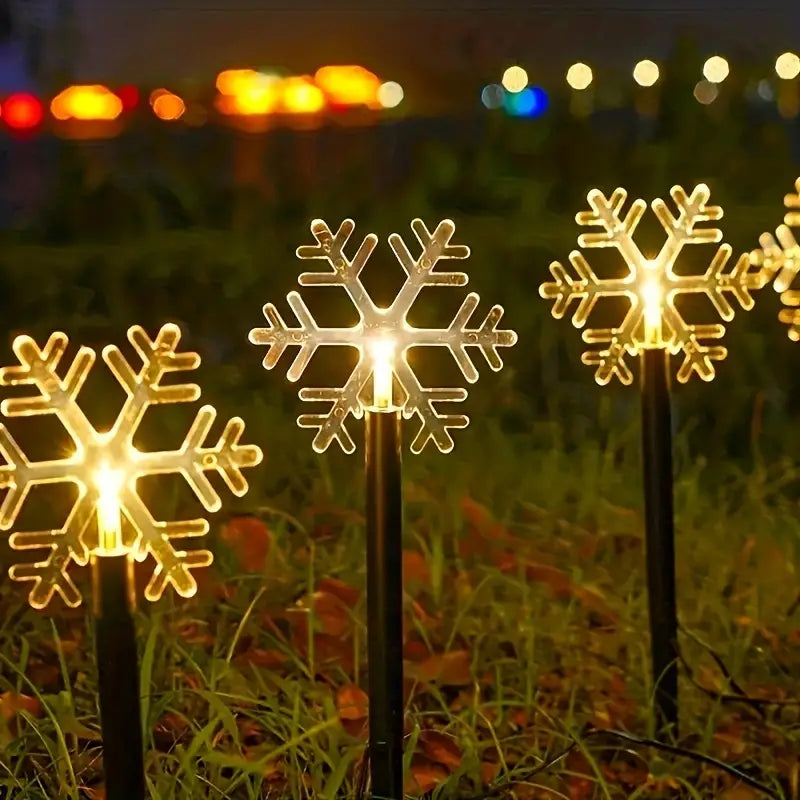 5stk Winterpadverlichting op zonne-energie