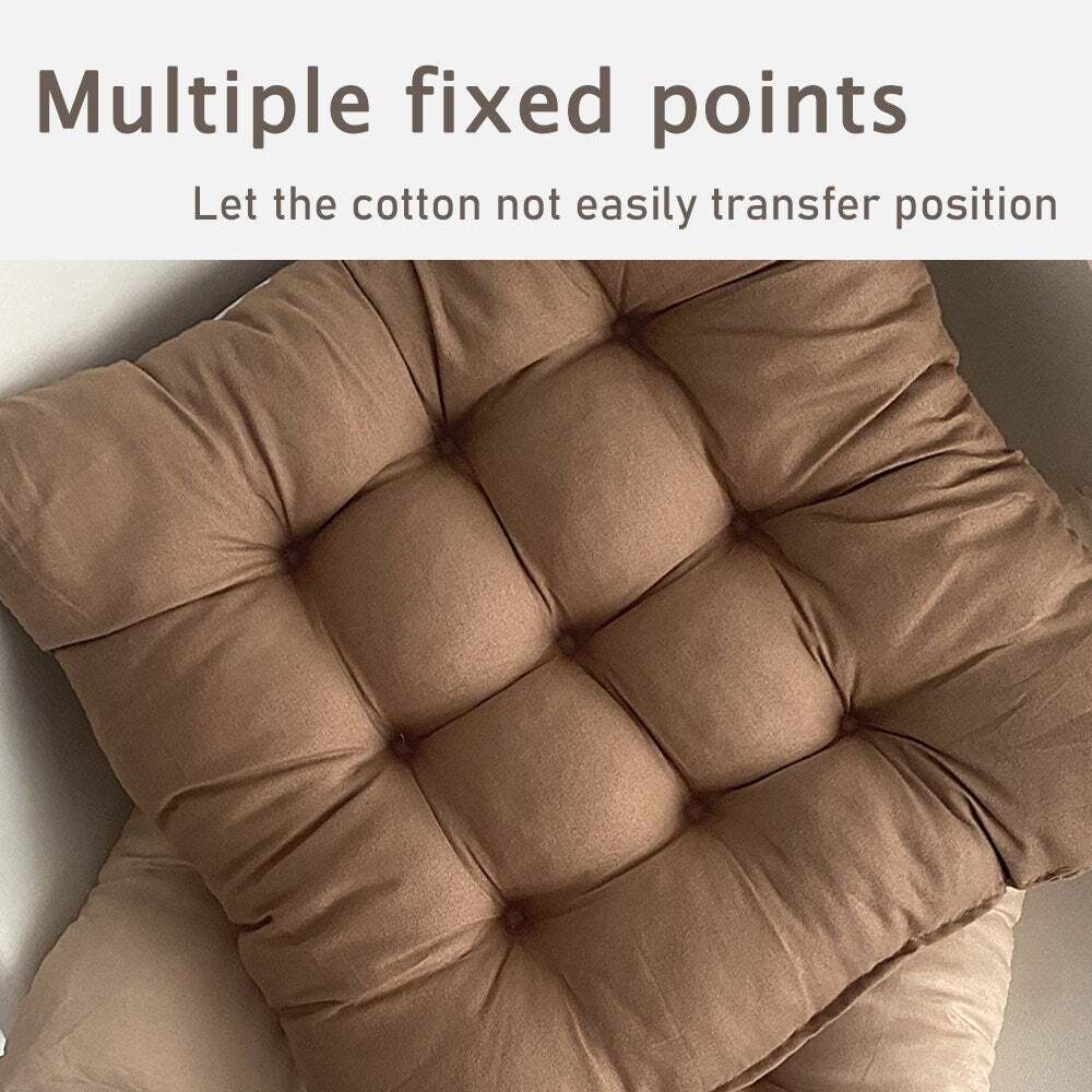Cuvia - Linen cushion with mother-of-pearl cotton