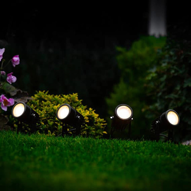 Heliora – 4x Solar LED Tuinspot Set