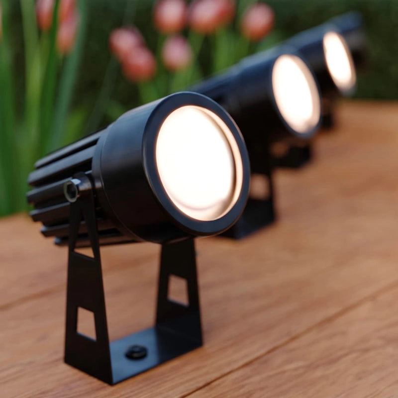Heliora – 4x Solar LED Tuinspot Set