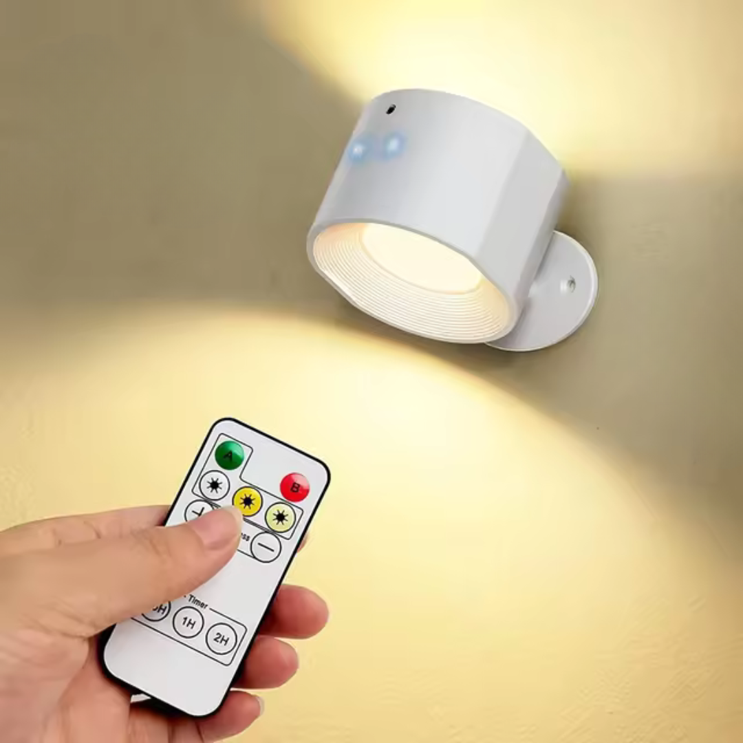 Vista Pro - De 360° oplaadbare LED-wandlamp