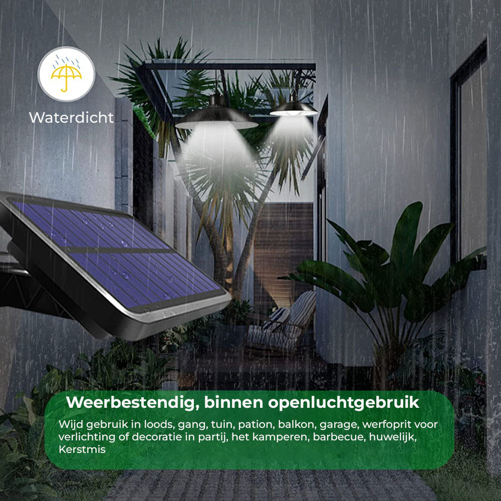 Solar Hanglampen Met Dubbele Kop