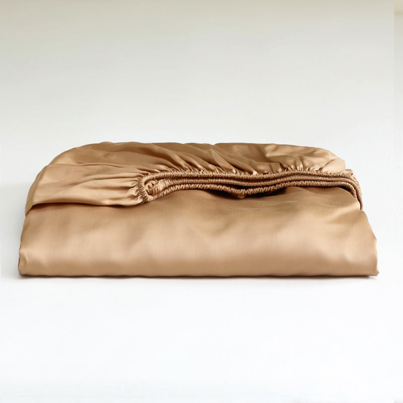 Loxen - Mulberry Silk Fitted Sheet with Elasticated Corners