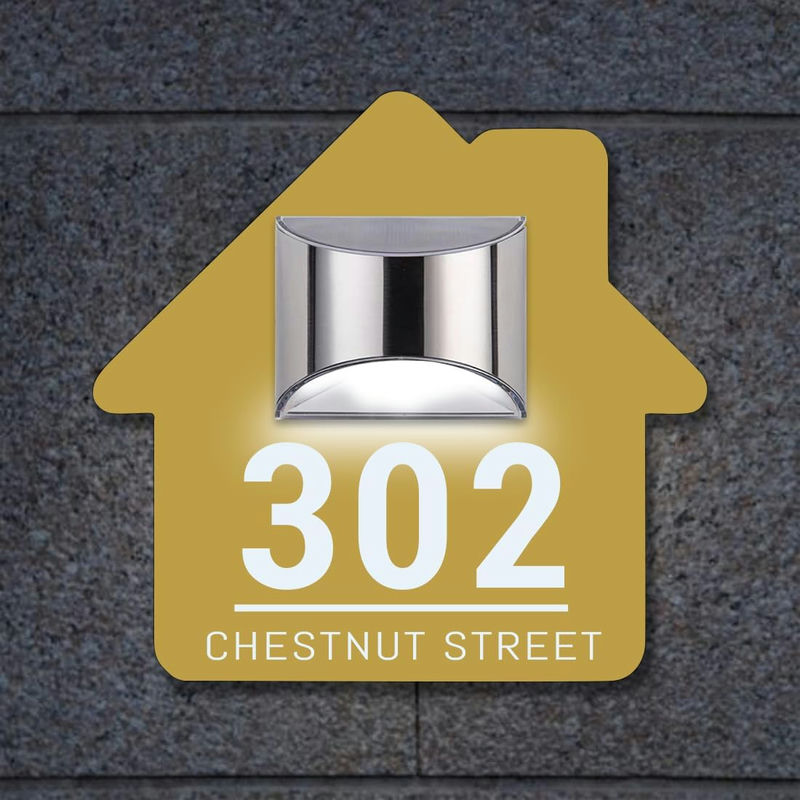 Persoonlijk Zonne-energie Adresbord