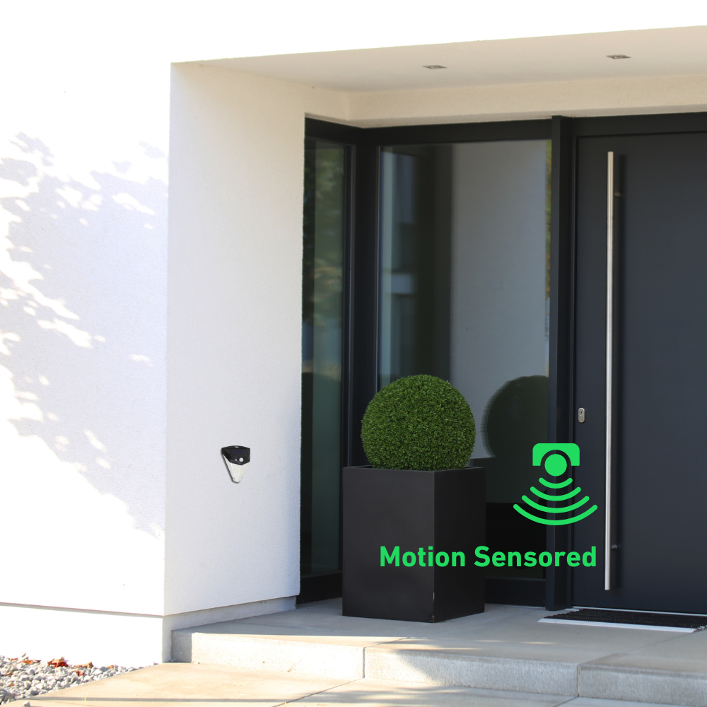SolarLuxe - Solar Security Lights with 230° Illumination Angle