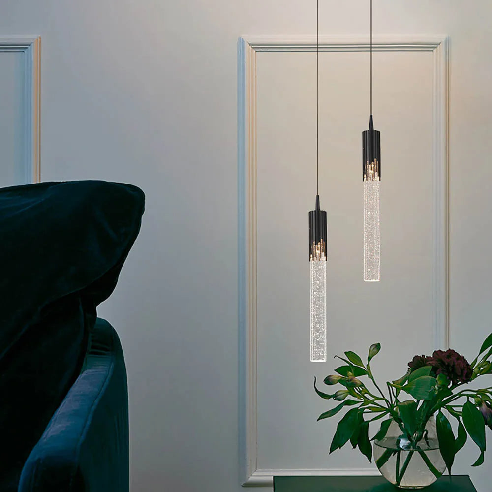 GoldenPegs – Elegant Pendant Lamp with Gold Accents