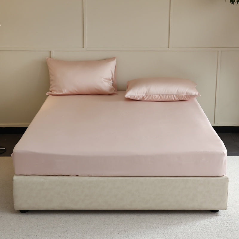 Loxen - Mulberry Silk Fitted Sheet with Elasticated Corners