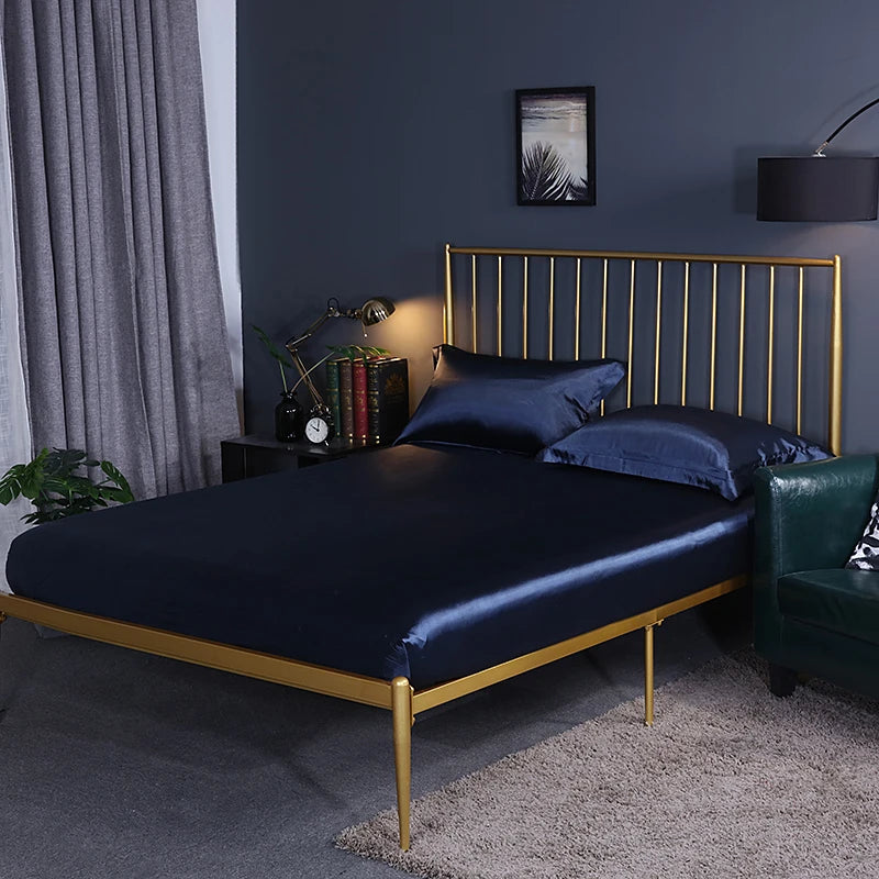 Lyris - Luxury Mulberry Silk Fitted Sheet Set