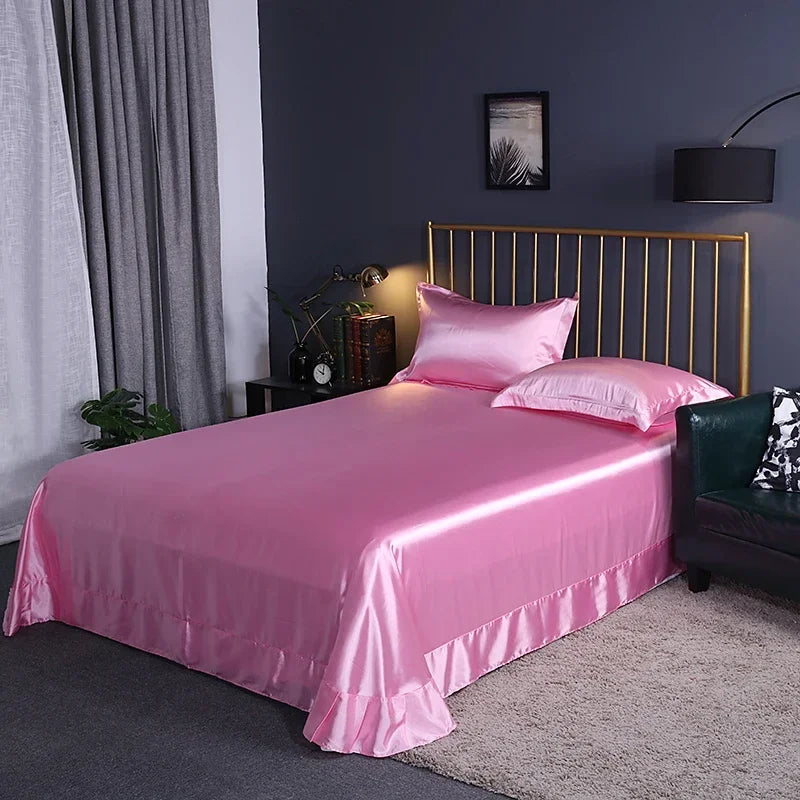 Selene - High-Quality Satin Bed Sheet Sets