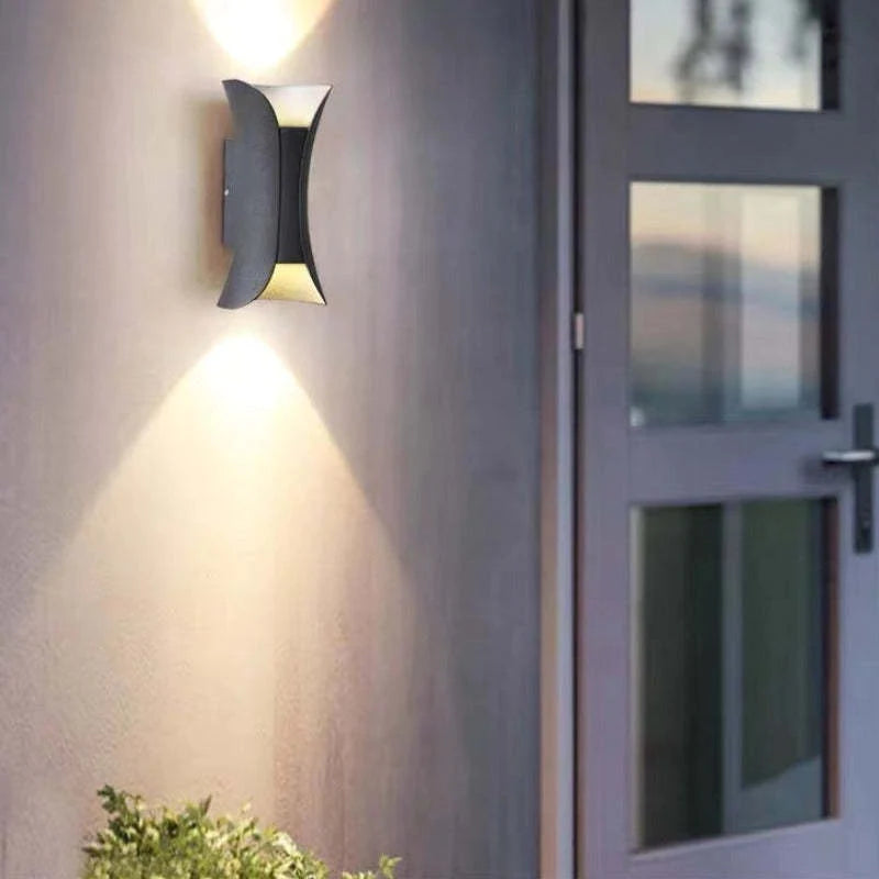 Lightwind™ - Waterdichte aluminium LED wandlamp voor buiten