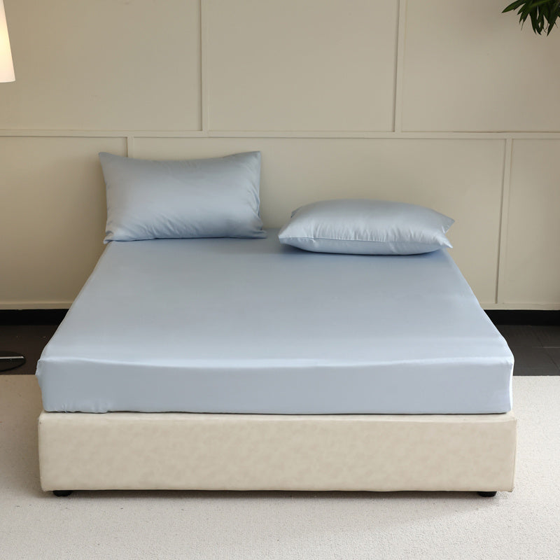 Loxen - Mulberry Silk Fitted Sheet with Elasticated Corners