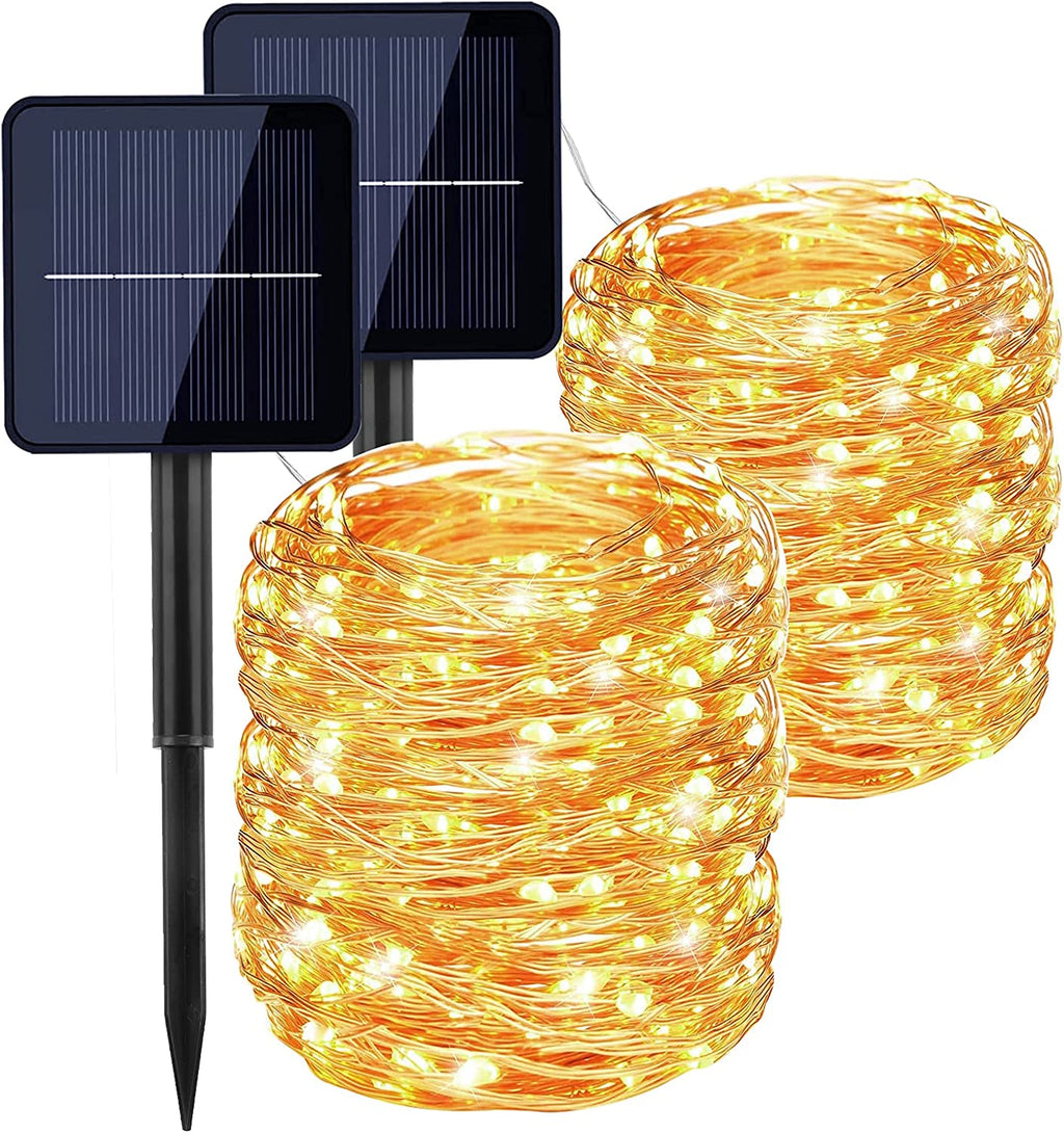 Solar fairy lights for outdoor use