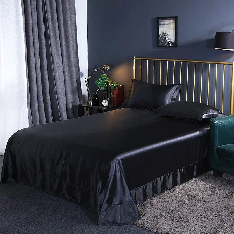 Selene - High-Quality Satin Bed Sheet Sets