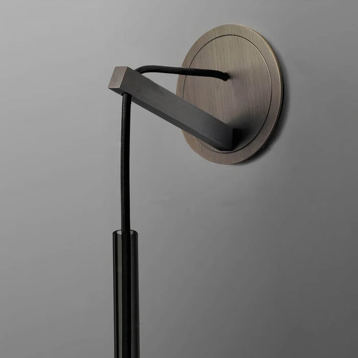 Scandinavin gerookte wijn wandlamp