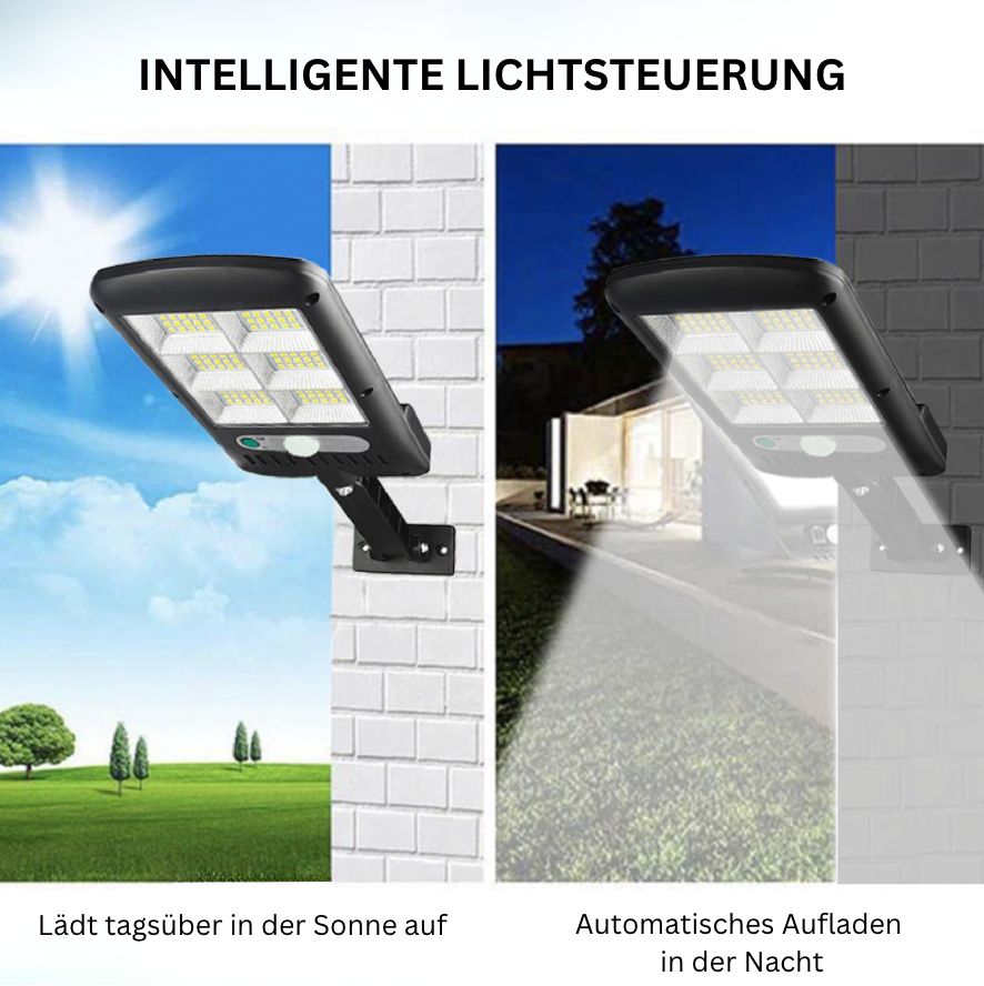 IlluminateSolar™- De ultraheldere LED-straatlantaarn op zonne-energie 2-Pack (Opruimingsverkoop)