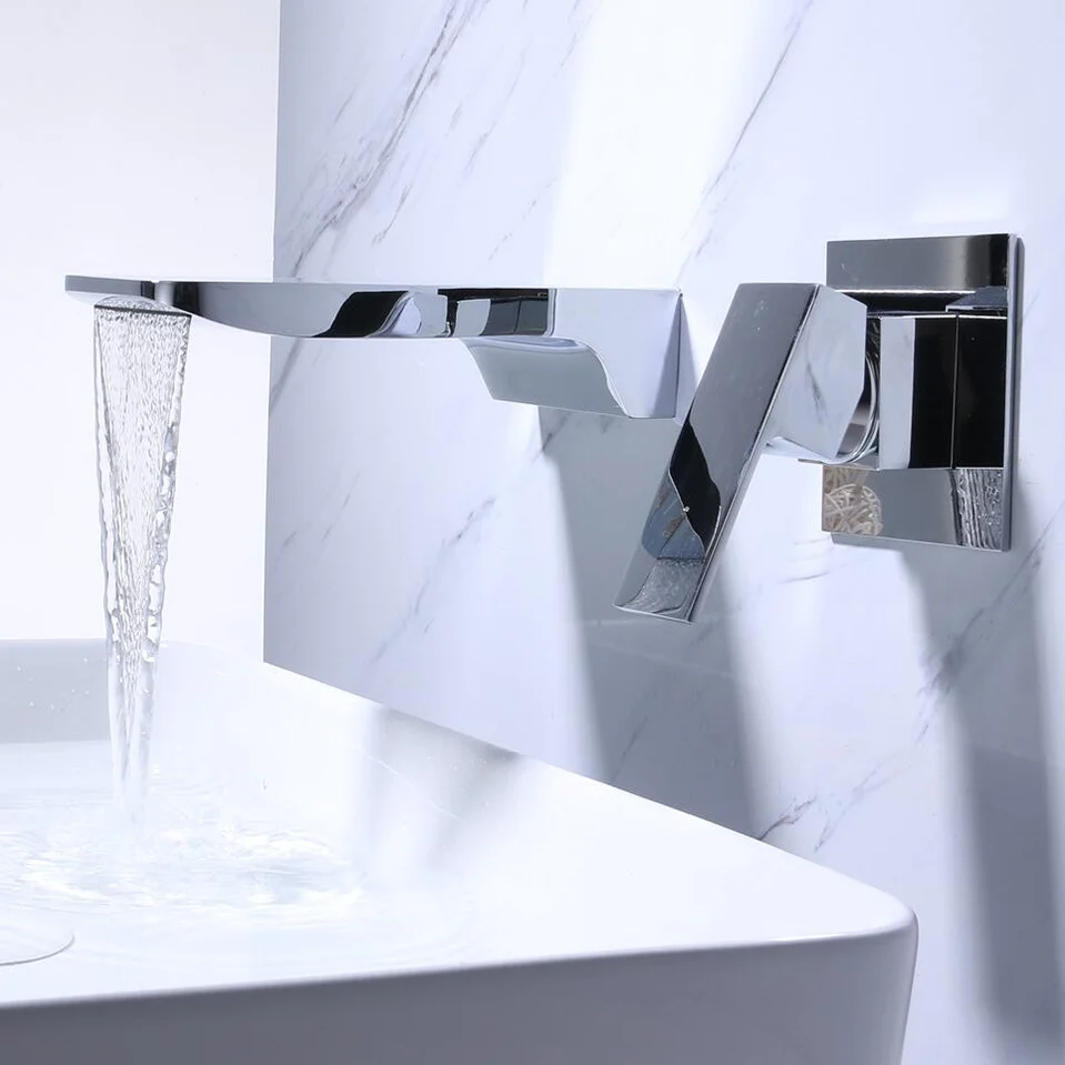 Kai - Modern Wall-Mounted Waterfall Faucet