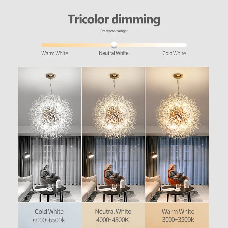 RadiantBloom™ – Elegante LED Designlamp voor Woonkamer of Slaapkamer