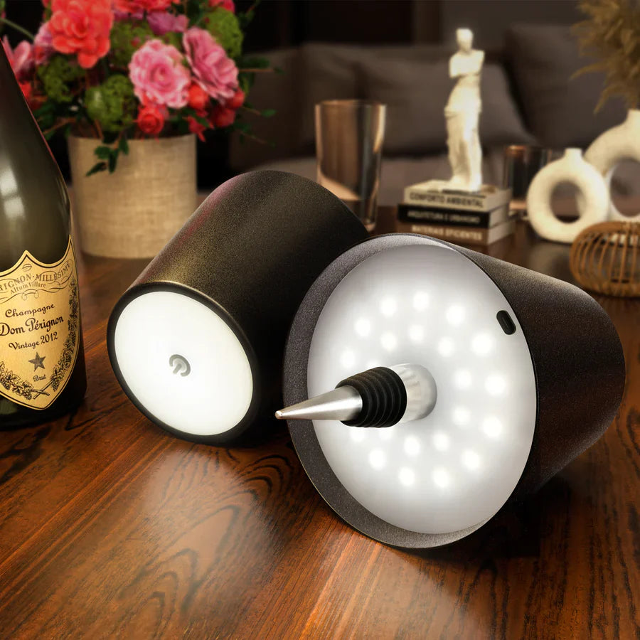 Draadloze Designer Flessenlamp